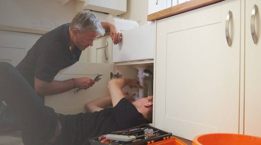 Professional burst pipe repair services in Panna Maria, TX